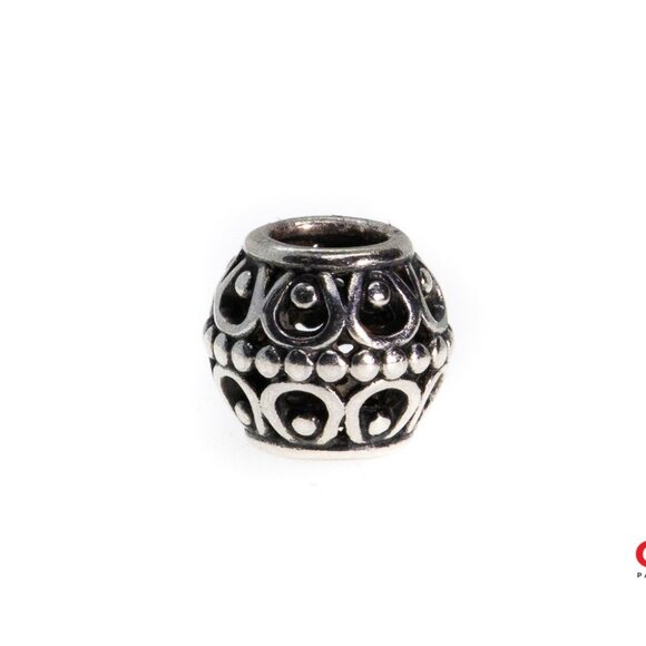 Pandora ALE A Clouds Lining Openwork Gilded Cage S925 Sterling Silver Charm Bead